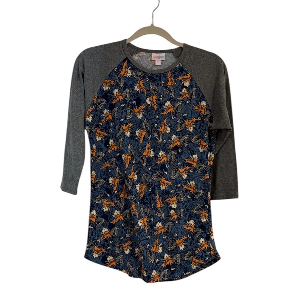 LuLaRoe Randy Shirt (Fall Floral) (NWOT) (Size: Small)